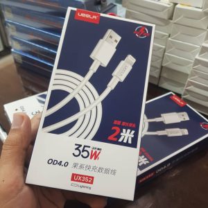 کابل شارژ ULEER مدل UX352 USB-Lightning طول 2 متر