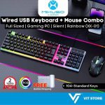 ست کیبورد و موس گیمینگ MIKUSO مدل XK-01 RGB