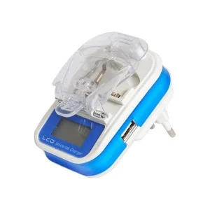 شارژر همه‌کاره خرچنگی LCD USB