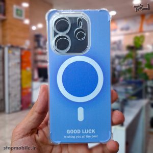 قاب شیائومی Redmi Note 14 4G طرح مگ سیف Good Luck محافظ لنز دار