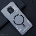 قاب هولوگرامی شیائومی Note 9 Pro / 9S طرح مگ سیف | محافظ لنز دار و دکمه کرومی