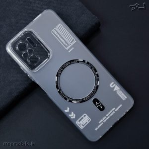 قاب هولوگرامی شیائومی Note 10 4G / 10S طرح مگ سیف | محافظ لنز دار و دکمه کرومی