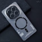 قاب هولوگرامی شیائومی Note 14 Pro Plus طرح مگ سیف | محافظ لنز دار و دکمه کرومی