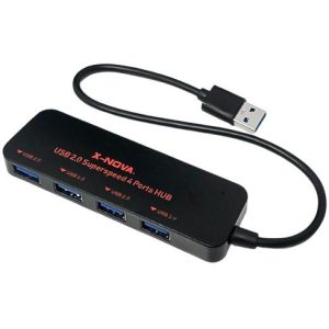 هاب 4 پورت USB 2.0 ایکس نوا مدل X1080