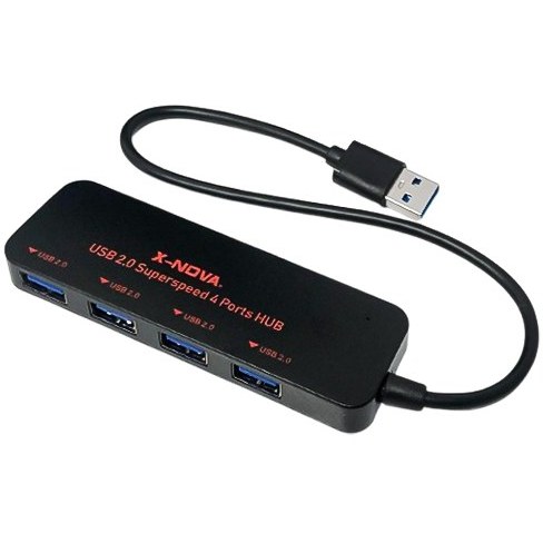 هاب 4 پورت USB 2.0 ایکس نوا مدل X1080