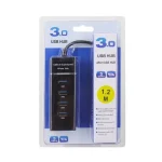 هاب 4 پورت USB 3.0 مدل USB HUB Super Speed کابل 120 سانتی‌متری