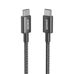 کابل شارژر USB-C to USB-C انکر Anker مدل A8752H11 کنفی 1 متری 60 وات