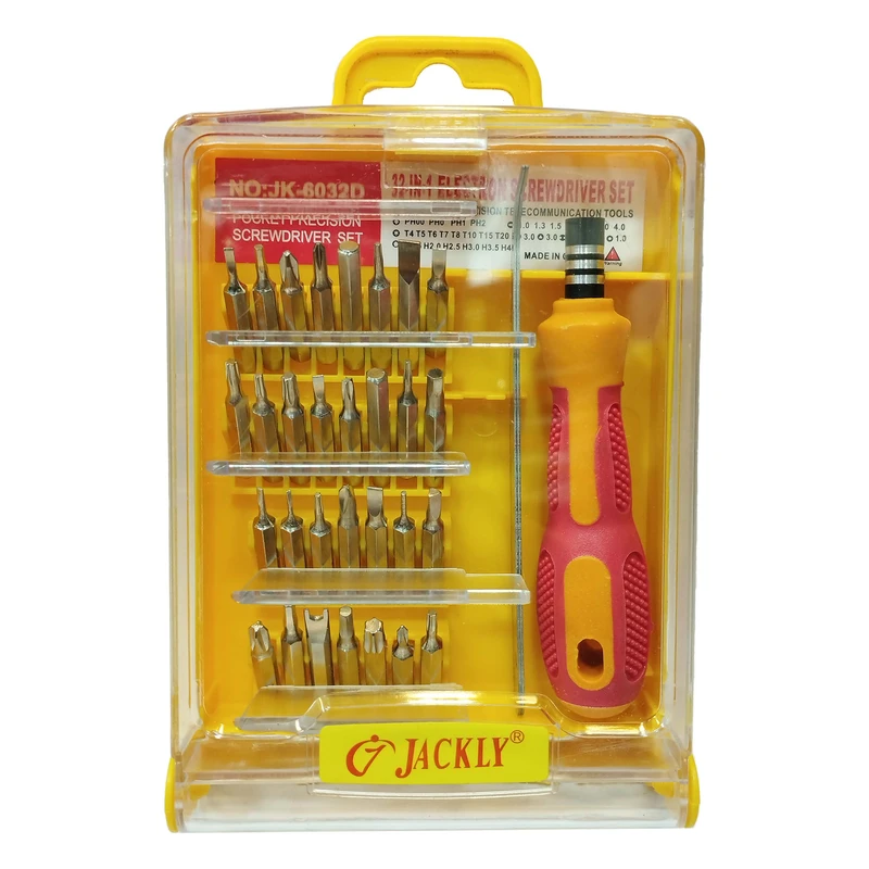 ست پیچ گوشتی 32 تکه JACKLY مدل JK-6032D