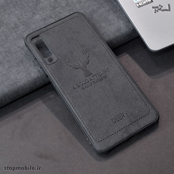 ​قاب ​گوشی سامسونگ A7 2018 - A750 طرح چرم گوزنی Deer Leather