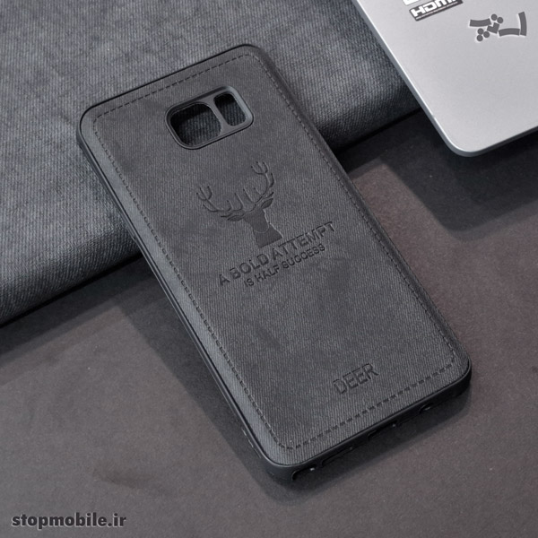​قاب ​گوشی سامسونگ NOTE 5 طرح چرم گوزنی Deer Leather