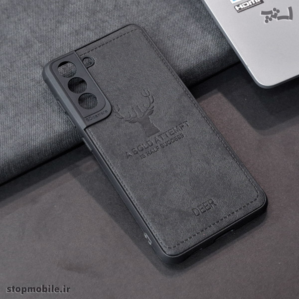 ​قاب ​گوشی سامسونگ S21 FE طرح چرم گوزنی Deer Leather