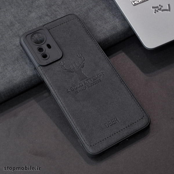 ​قاب ​گوشی شیائومی Note 12s طرح چرم گوزنی Deer Leather