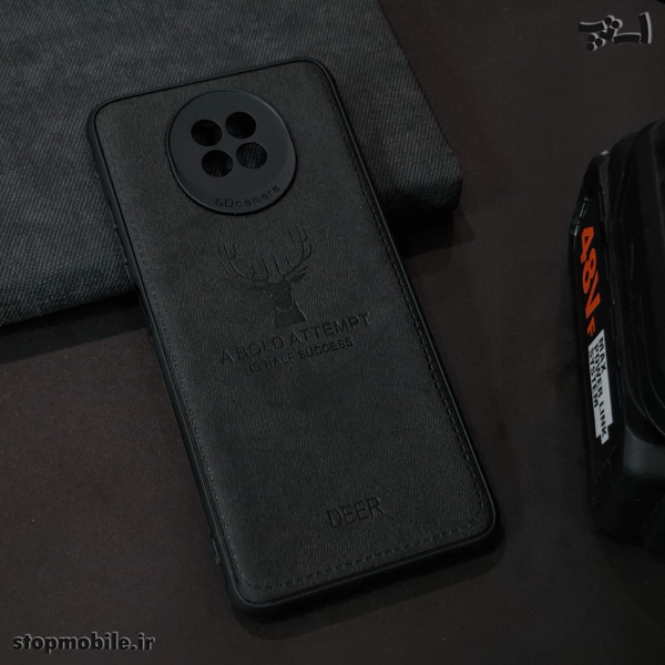 ​قاب ​گوشی شیائومی Note 9T طرح چرم گوزنی Deer Leather