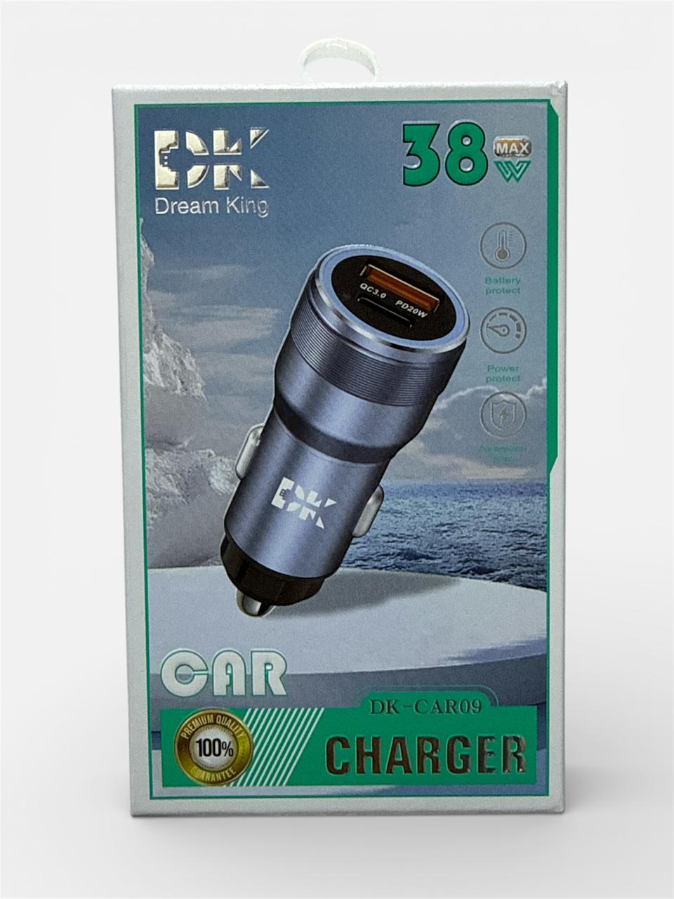 شارژر فندکی Dream King مدل DK-CAR09