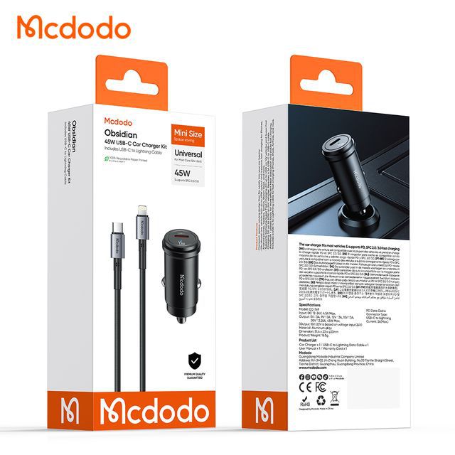 شارژر فندکی مک دودو Mcdodo مدل CC-7495
