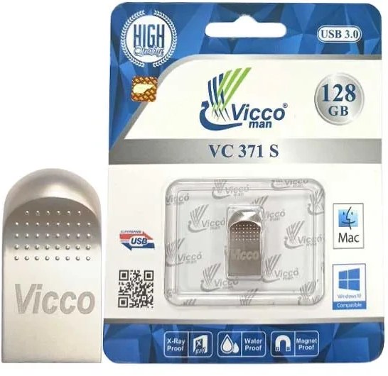 فلش 128 گیگ ویکومن VICCO VC371S USB 3.2