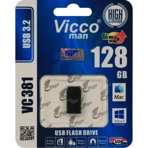 فلش 128 گیگ ویکومن VICCO VC381 USB 3.2 | با گارانتی شرکتی