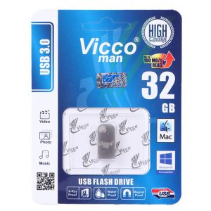 فلش 32 گیگ ویکومن Vicco VC380 USB 3.0 | نقره ای