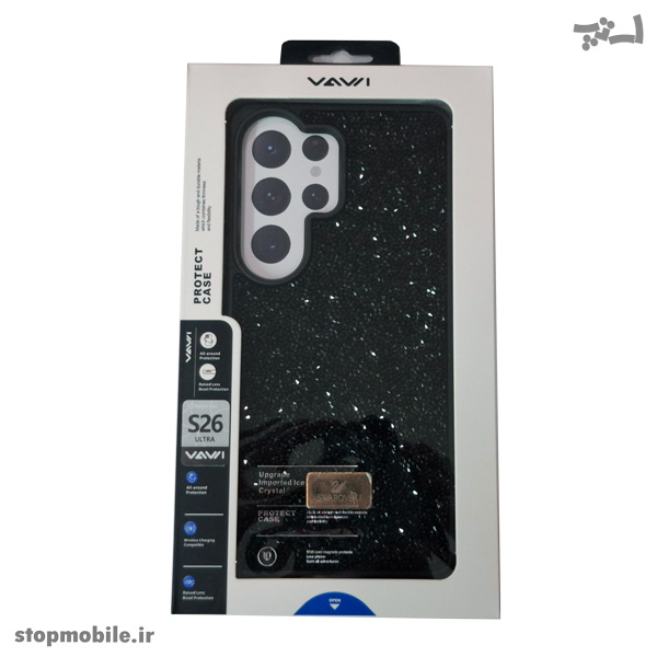 قاب سواروسکی سامسونگ S26 Ultra برند VAWI