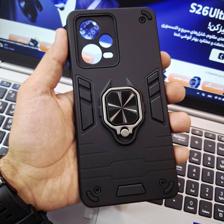 قاب شیائومی Note 12 Pro Plus طرح بت من محافظ لنز ثابت