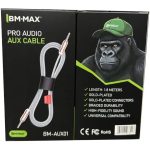 کابل انتقال صدا (AUX) برند BM-MAX مدل BM-AUX01 با طول ۱.5 متر