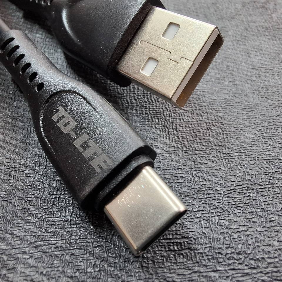کابل پاوربانکی تایپ سی مدل TD-LTE طول 20 سانتی‌متر