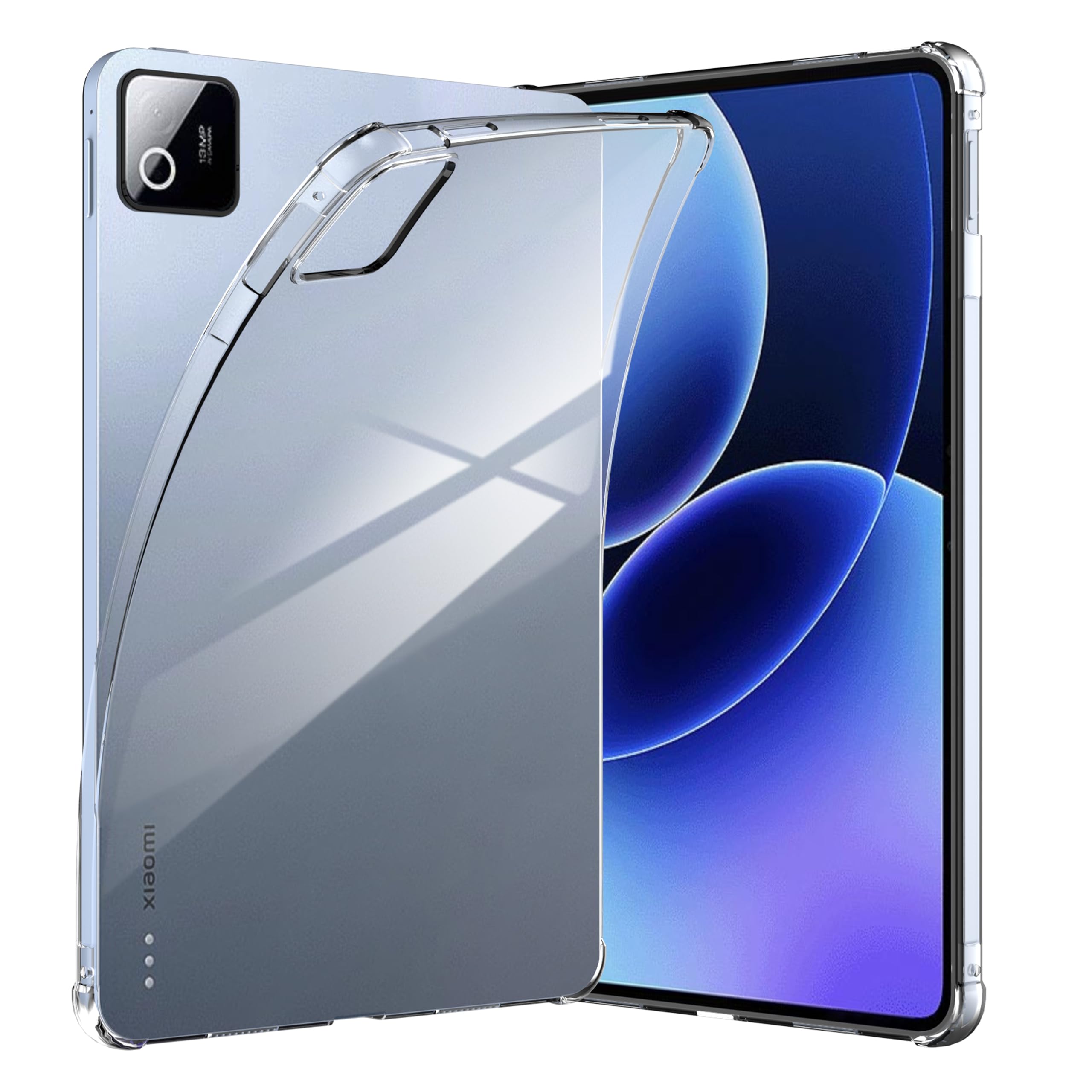 قاب تبلت شیائومی Xiaomi Pad 8 11.2 iNch مدل ژله ای شفاف
