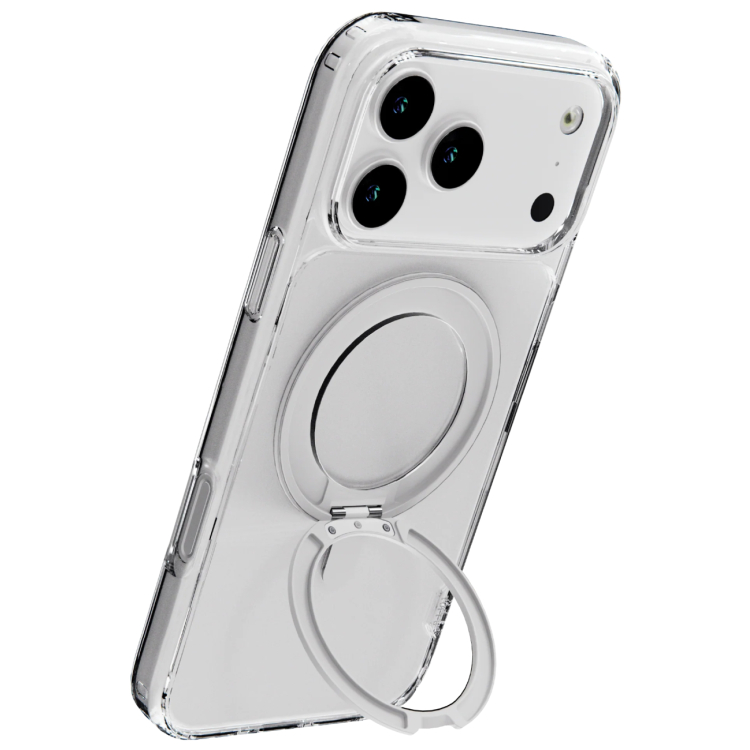 قاب کریستالی iPhone 18 Pro Max مدل استند چرخشی 360 برند جِی کِیس J-CASE