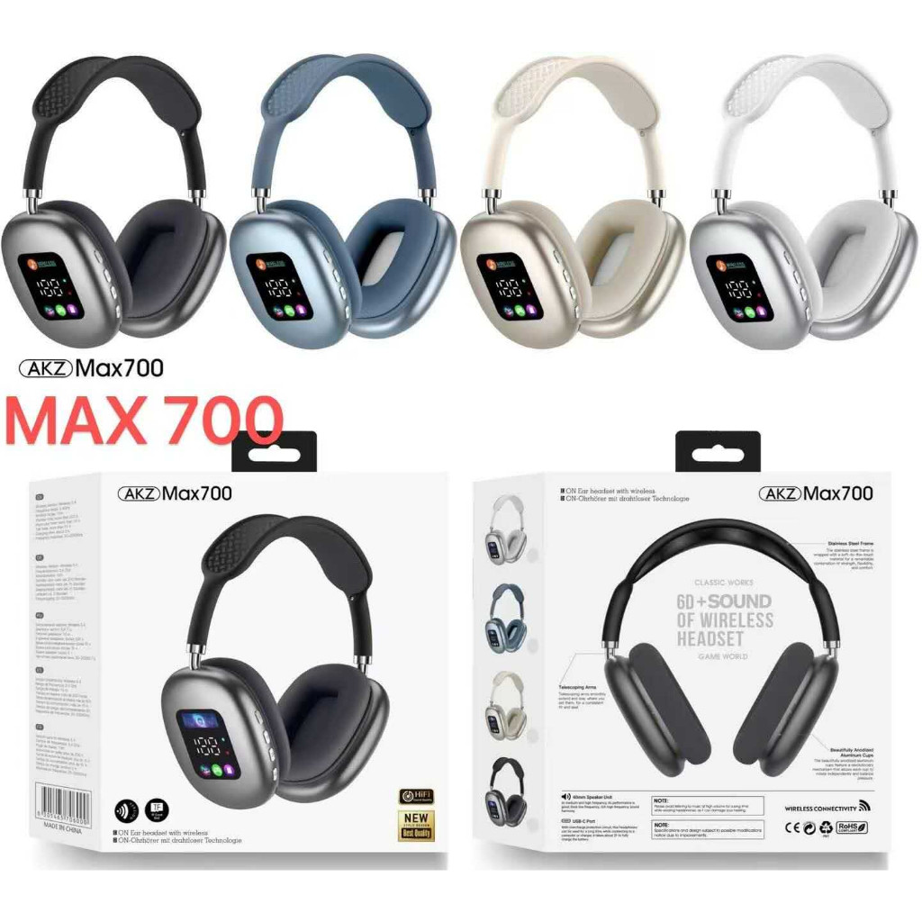 هدفون بلوتوثی AKZ مدل Max700