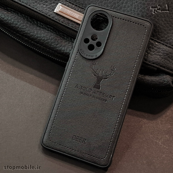 ​قاب ​گوشی آنر Honor 50 طرح چرم گوزنی Deer Leather