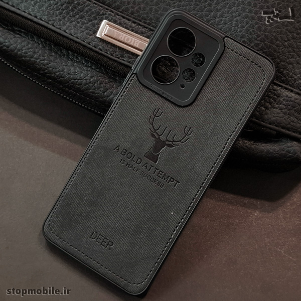 ​قاب ​گوشی شیائومی Note 12 4G طرح چرم گوزنی Deer Leather