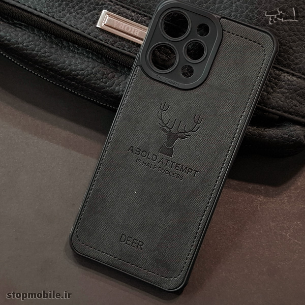 ​قاب ​گوشی شیائومی Redmi 12 طرح چرم گوزنی Deer Leather